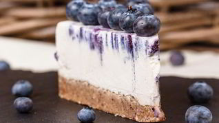 Черничный чизкейк