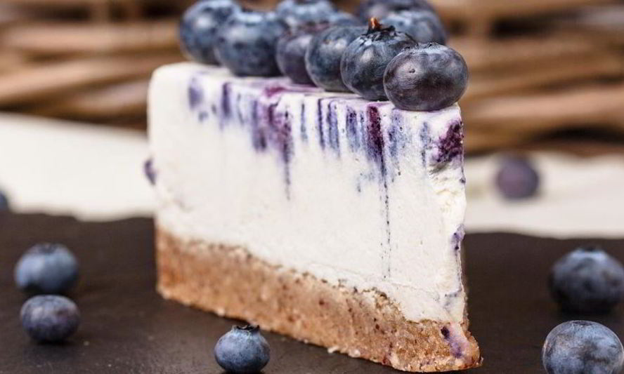 Рецепт черничный чизкейк