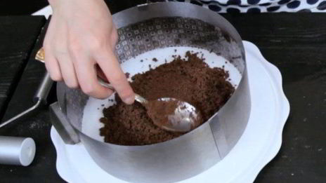 чизкейк без выпечки с вишней