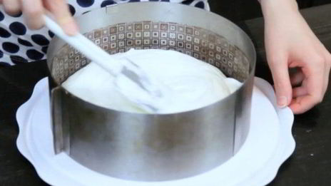 чизкейк без выпечки с вишней