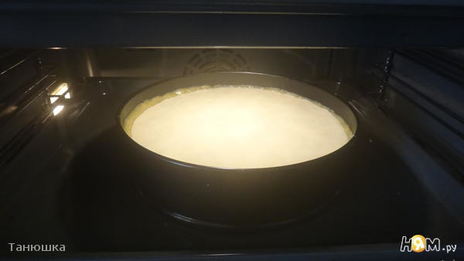 чизкейк из творога с черничным топпингом