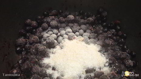 чизкейк из творога с черничным топпингом