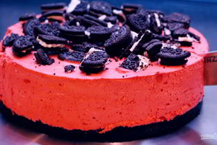 Чизкейк Красный бархат с орео