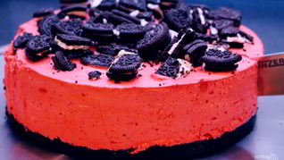 Чизкейк Красный бархат с орео