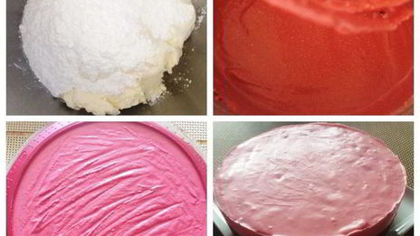 чизкейк красный бархат