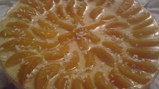 Чизкейк Новогодний с абрикосами