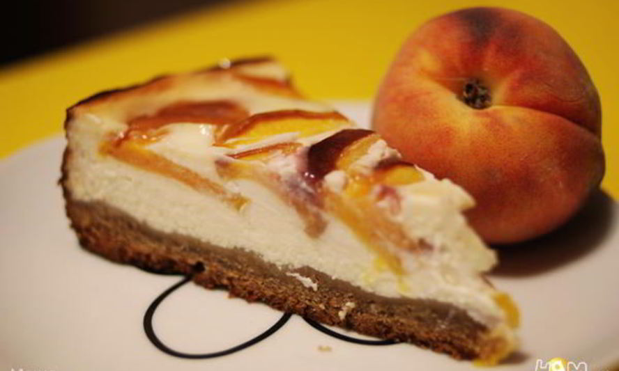 Рецепт чизкейк персики в облаках
