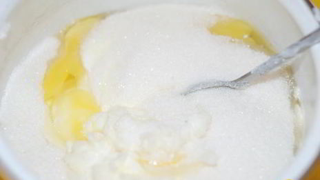 чизкейк персики в облаках