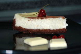 Чизкейк с белым шоколадом