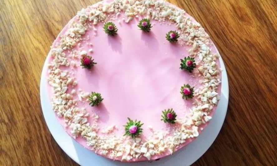 Рецепт чизкейк с ежевикой