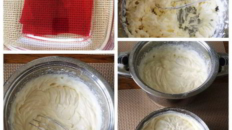 чизкейк с ежевикой