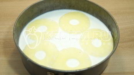 чизкейк с фруктами