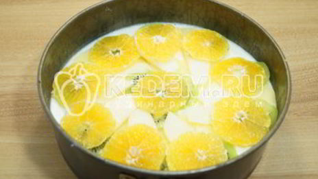 чизкейк с фруктами