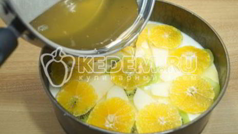 чизкейк с фруктами