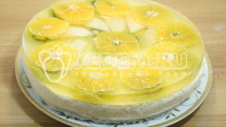 чизкейк с фруктами