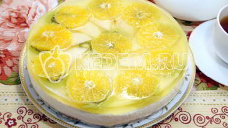 чизкейк с фруктами