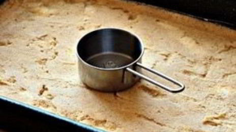 чизкейк с хлопьями и яблоками