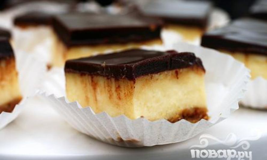 Рецепт чизкейк с молочной карамелью