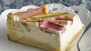 Чизкейк с ревенем