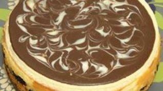 Чизкейк с шоколадной прослойкой