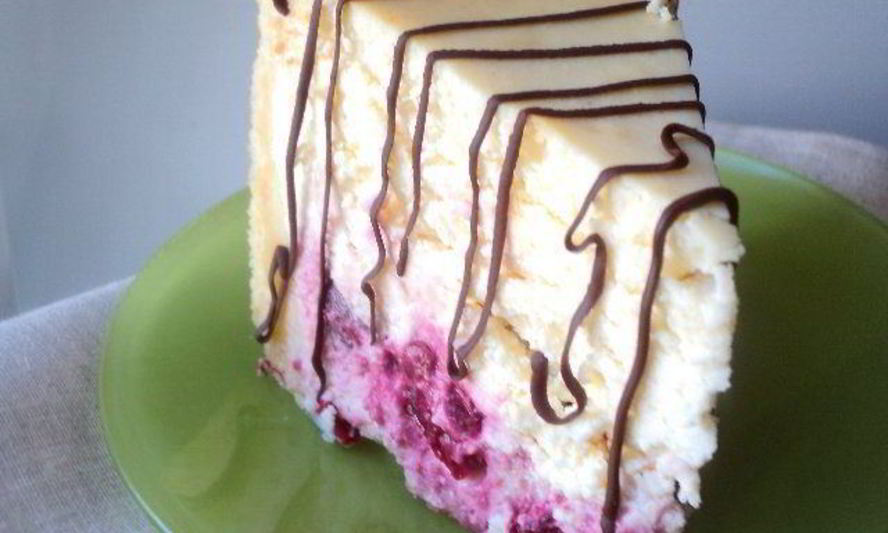 Рецепт чизкейк с вишней