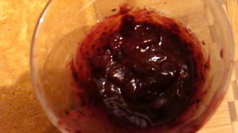 чизкейк со смородиной, маскарпоне и апельсиновым тестом