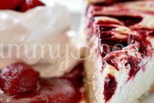 Клубничный чизкейк