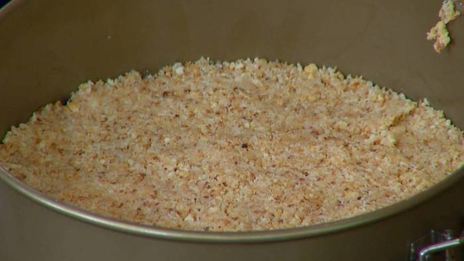 кокосовый чизкейк на зеленом чае