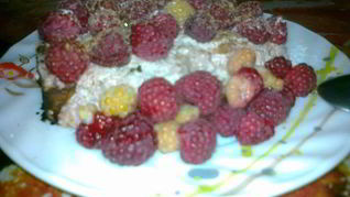 Малиновый чизкейк