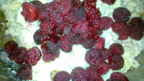 малиновый чизкейк