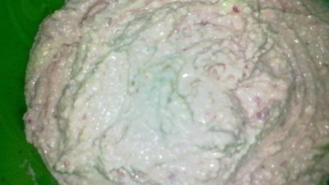 малиновый чизкейк