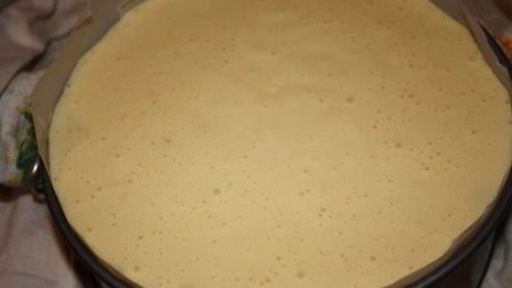 мандариновый чизкейк