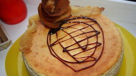 мандариновый чизкейк