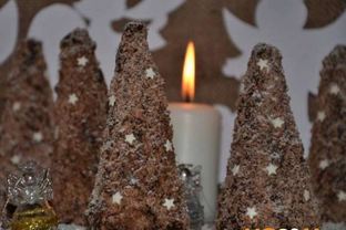 Мини-чизкейк Елки без выпечки