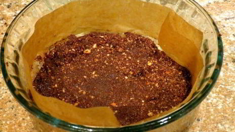 мини-чизкейки с черничным соусом