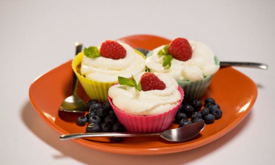 Рецепт мини-чизкейки с ягодами