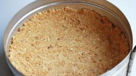 новогодний чизкейк с клюквой