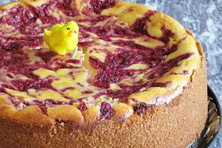 Полосатый чизкейк