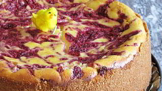 Полосатый чизкейк