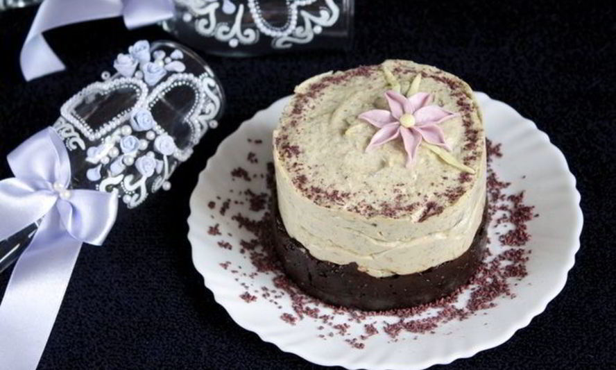 Рецепт постный мини-чизкейк без выпечки