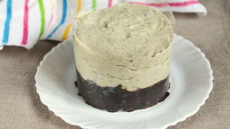 постный мини-чизкейк без выпечки