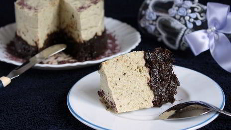 постный мини-чизкейк без выпечки