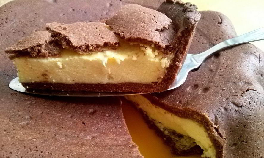 Рецепт шоколадный чизкейк из творога