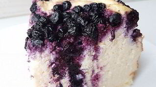 Творожная запеканка-чизкейк