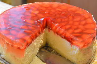 Творожный чизкейк с клубникой