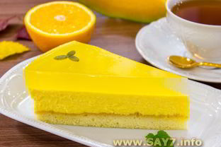 Тыквенный чизкейк с апельсиновым желе