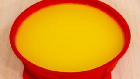 тыквенный чизкейк с апельсиновым желе