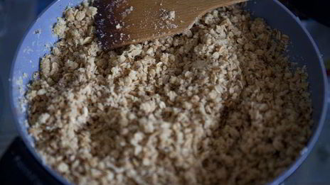 ванильный чизкейк с малиновым соусом