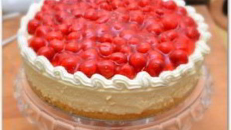 вишневый чизкейк без выпечки