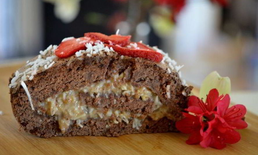 Рецепт германский шоколадный рулет